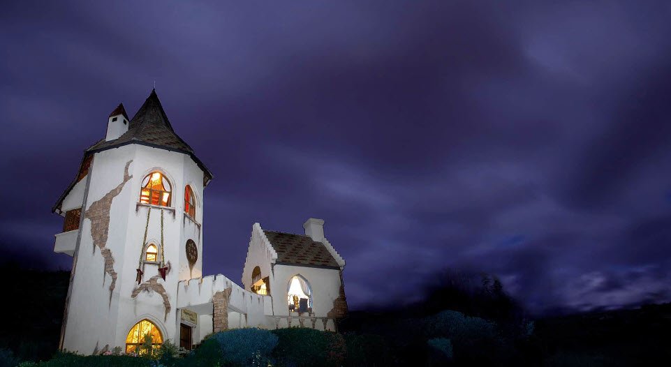 Castle in Clarens, South Africa